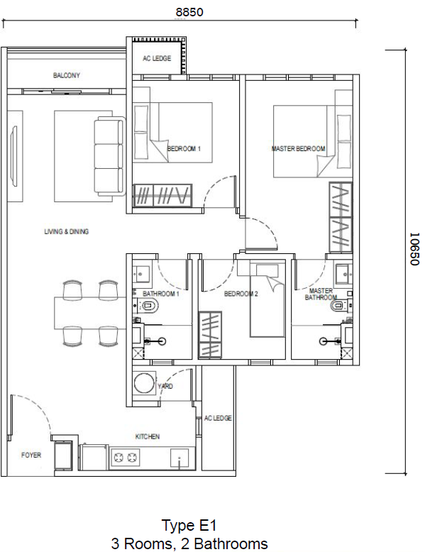 3Bedroom Exsim CIQ